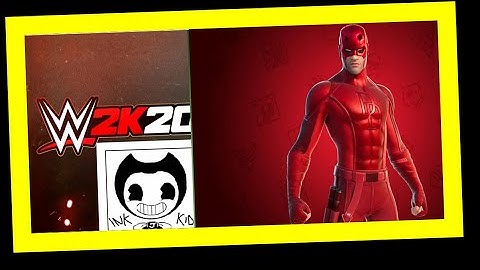 WWE 2k20 - How to create Dare Devil from Fortnite