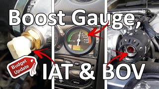 How to Install a Boost Gauge, Blow Off Valve (BOV) & IAT Sensor | Supercharging the MX5 / Miata Ep25 by Fast Rust 6,007 views 2 years ago 8 minutes, 35 seconds