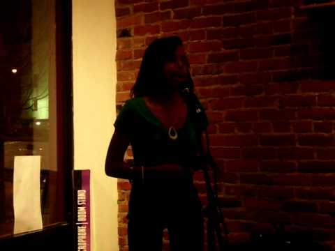 Kirei performing "Love Story" at Brown Sugar Caf