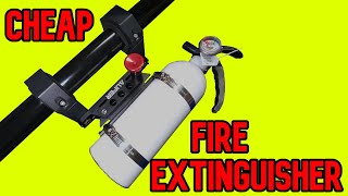 CHEAP QUICK RELEASE FIRE EXTINGUISHER MOUNT | OFFROAD APPLICATION | SXS | UTV | ORV | ATV