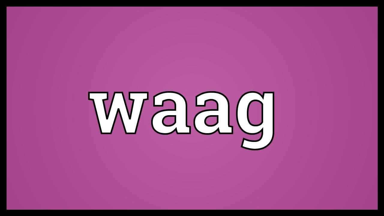 Waag Meaning