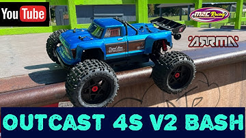 Arrma outcast 4s V2 Skate park Bash