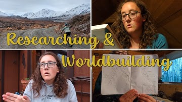 research and worldbuild my mountaineering thriller novel with me 🏔️