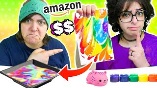 Cash OR Trash? Testing 3 NEW Craft Kits from Amazon Soap, Water Marble, Squishies
