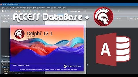"كيفية ربط #دلفي بقاعدة بيانات #أكسس بسهولة واحترافية! | Connect #Delphi to #Access Database Easily