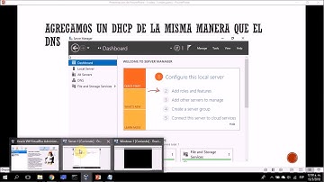 Como configurar DHCP y DNS en Windows Server 2016