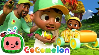 get outside with falling leaves cocomelon cody time cocomelon songs for kids nursery rhymes
