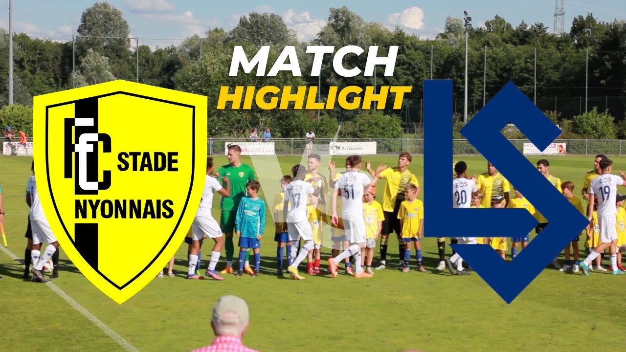 StadeNyonnais 21 Lausanne Sport Ludovic Magnin au micro de