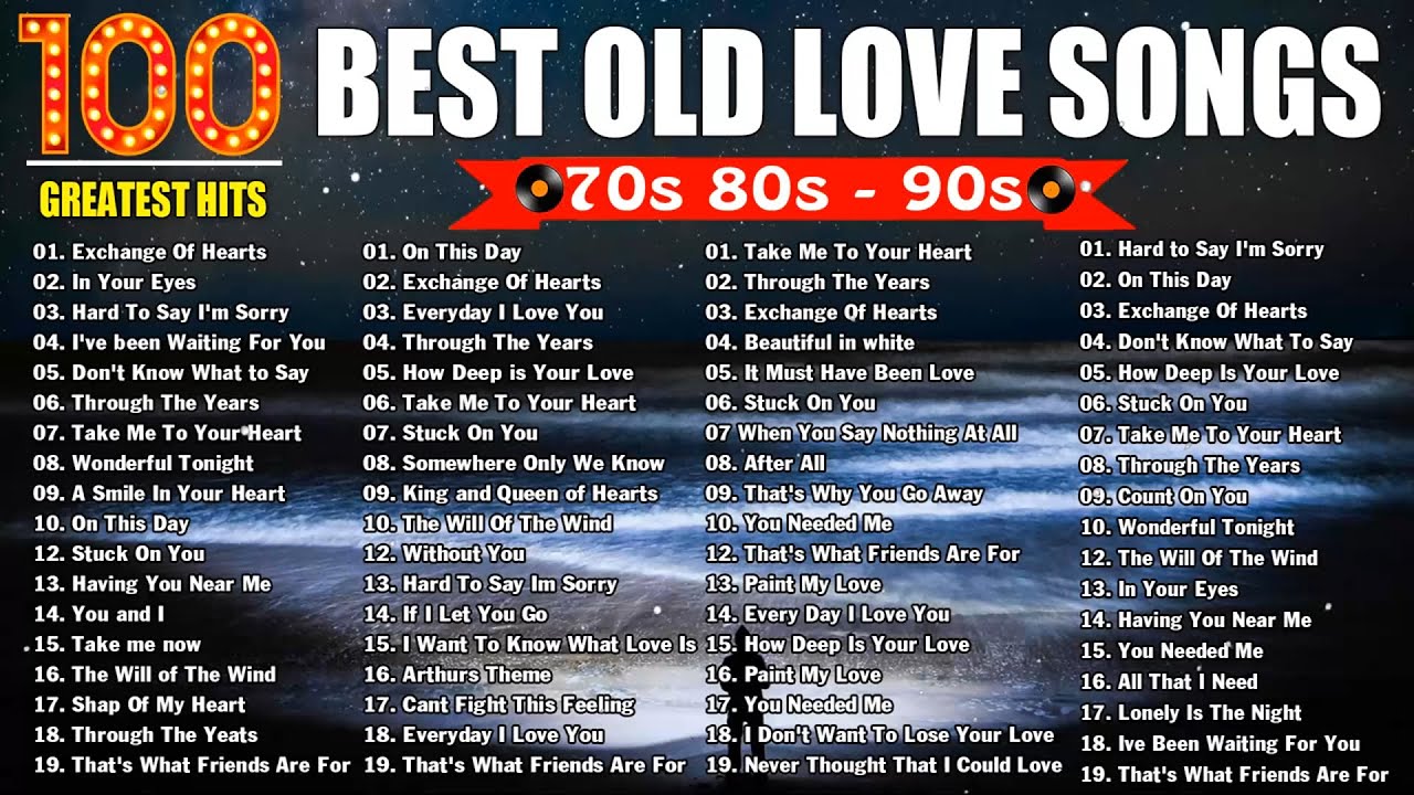 BEST ROMANTIC OLD LOVE SONGS OF ALL TIME 💖 70S 80S 90S HITS⧸ MLTR, AIR SUPPLY, WESTLIFE, BOYZONE💖💖