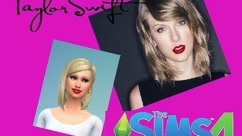 Create-A-Sim: Taylor Swift - The Sims 4
