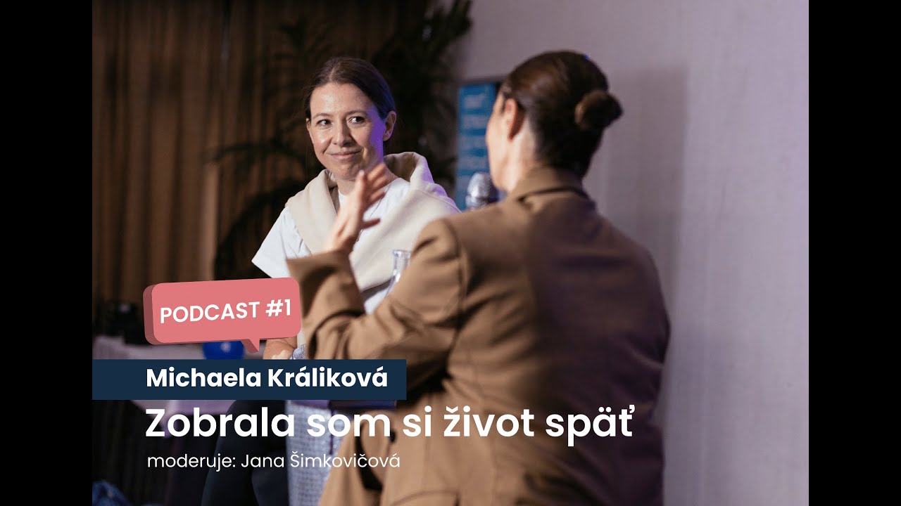 Michaela Králiková #1: ZOBRALA SOM SI ŽIVOT SPÄŤ