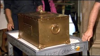 100YearOld Time Capsule Opened In NYC