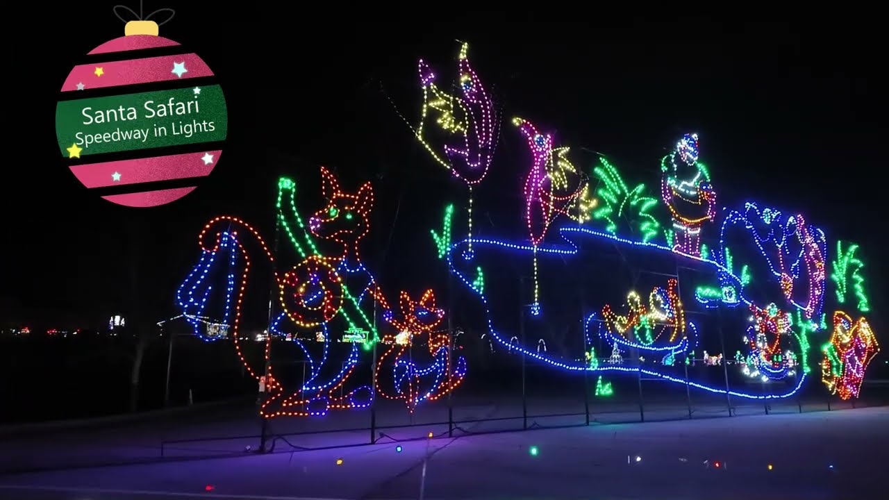 Bristol Speedway in Lights - Christmas 2024