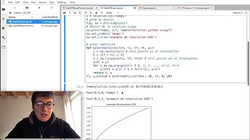 [Python pour les maths] Résolution numérique d