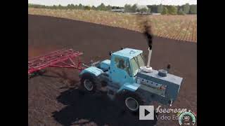 Работаю На Поле.  Влог На Совхозе Рассвет #11. Farming Simulator 19.