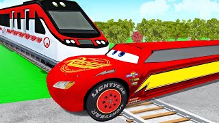 LONG CARS vs TRAINS - Bus Simulator Indonesia - Android GamePlay