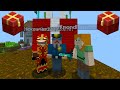 CADEAUTJES WEGGEVEN IN MINECRAFT SKYBLOCK!