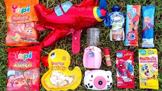Hunting Es Krim, Permen Yupi, Marsmallow, Bebek, Pesawat, Permen Puspop, Masakan