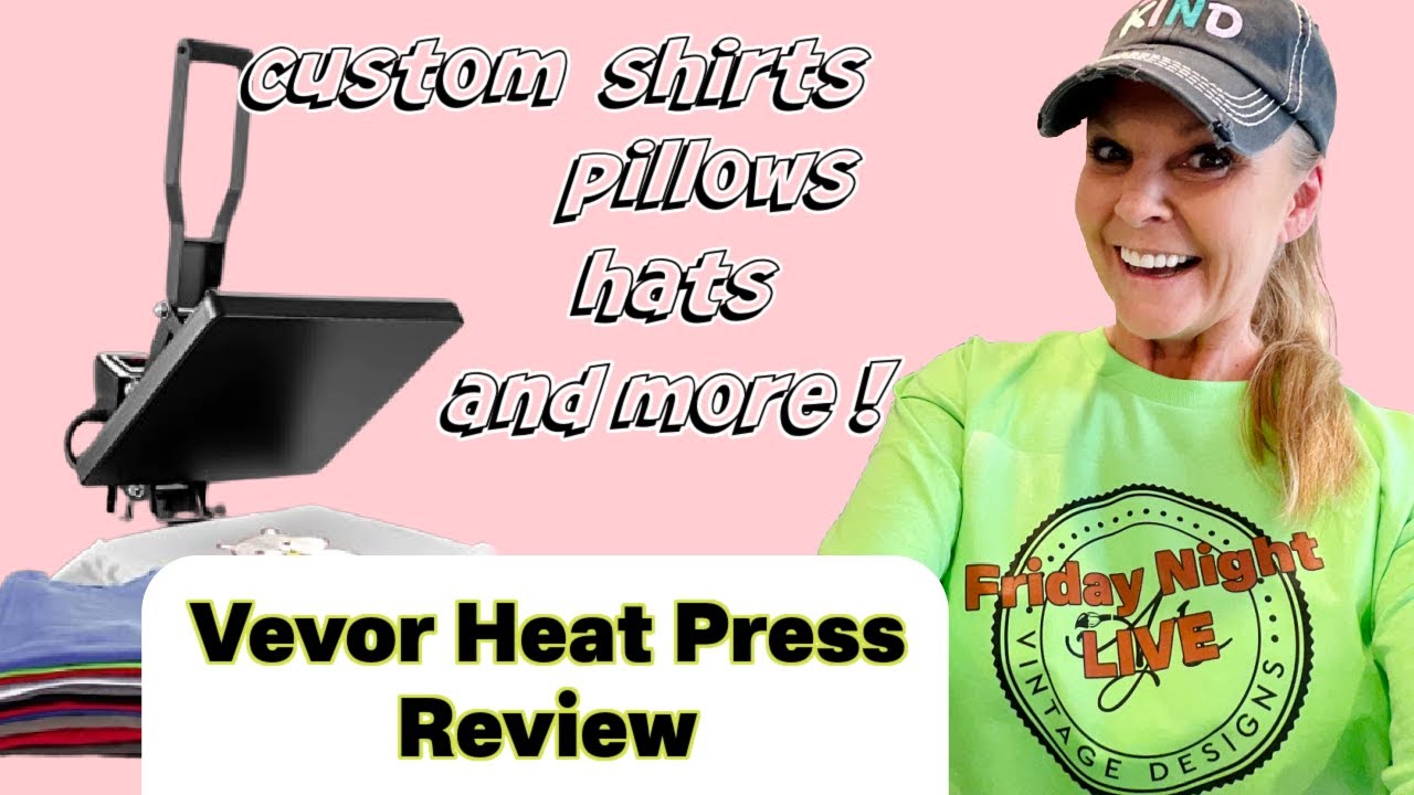 UNBOXING The Vevor Hat Press Cap Clamshell Heat Press Machine 