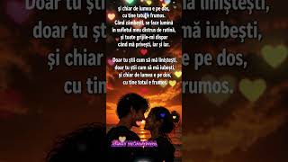 Doar tu știi cum să mă liniștești ❤️😊