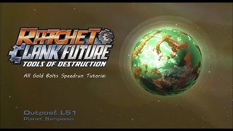 Ratchet & Clank: Tools of Destruction AGB Speedrun Tutorial: Sargasso 1