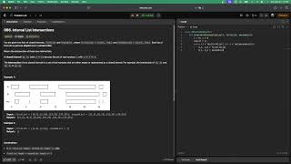 No Sound Leetcode 986: Interval List Intersections