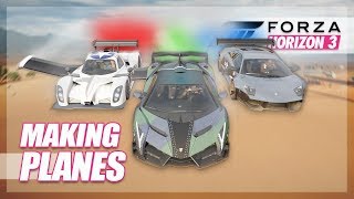 Forza Horizon 3 - Planes in Forza! (Build & Flying)