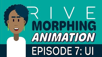 Rive morphing Animation course - Episode 7: Creating a UI