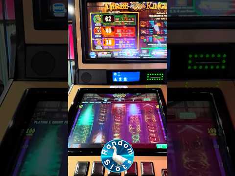 Three Kings Slot Machine Bonus Retrigger on Red Kings #RandomSlots