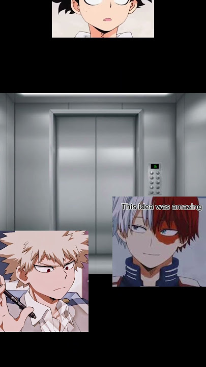 The Elevator #mhacommunity #ariishungry #deku #todoroki #bakugo