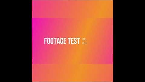 Footage Fimi A3 (first flight)