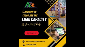 Maximize Your Storage: Calculate Pallet Rack Load Capacity with Ease! #PalletRack #StorageSolutions