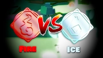 Fire vs Ice (LOW LEVEL) | Roblox Elemental Battlegrounds
