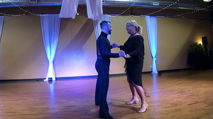 Jennifer Durand & Ian Meeks Cha Cha Spring Showcas...