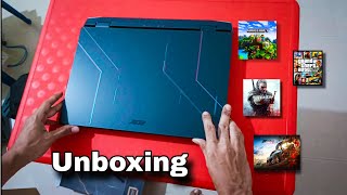 Acer Nitro 5 i5 12 th gen RTX 3050 Gaming Laptop Unboxing / Games Test