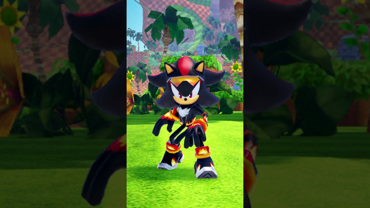 Sonic Speed Simulator Render - Flame Shadow by ShadowFriendly on