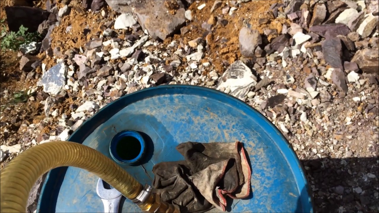 Ekskavatör'e Mazot Nasıl Koyulur