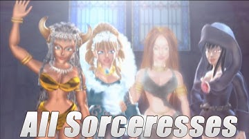 Maximo: Ghosts to Glory - All Sorceresses cutscenes
