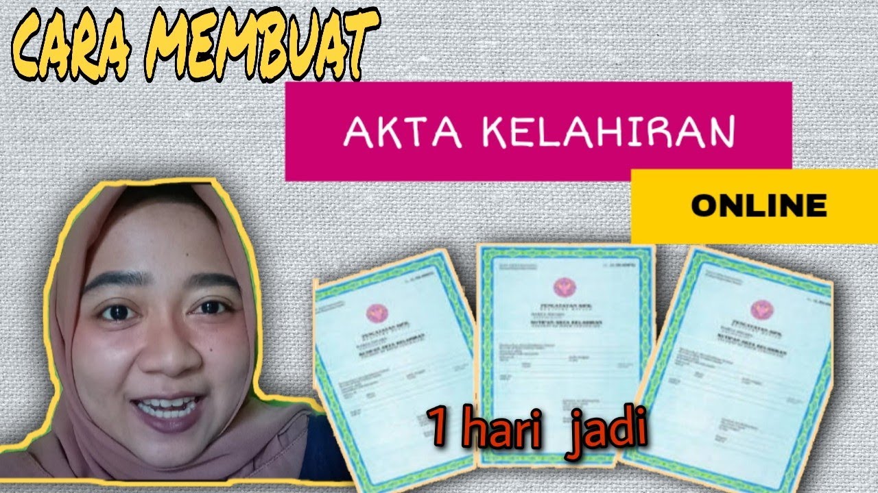 Cara Membuat Akta Kelahiran Online 2020 