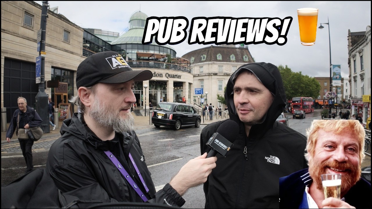 PUB REVIEWS EPISODE TWENTY THREE 🍻 Oliver Reed Pub Crawl in Wimbledon
