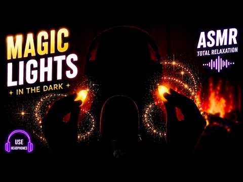 magic lights and mouth sounds in the dark