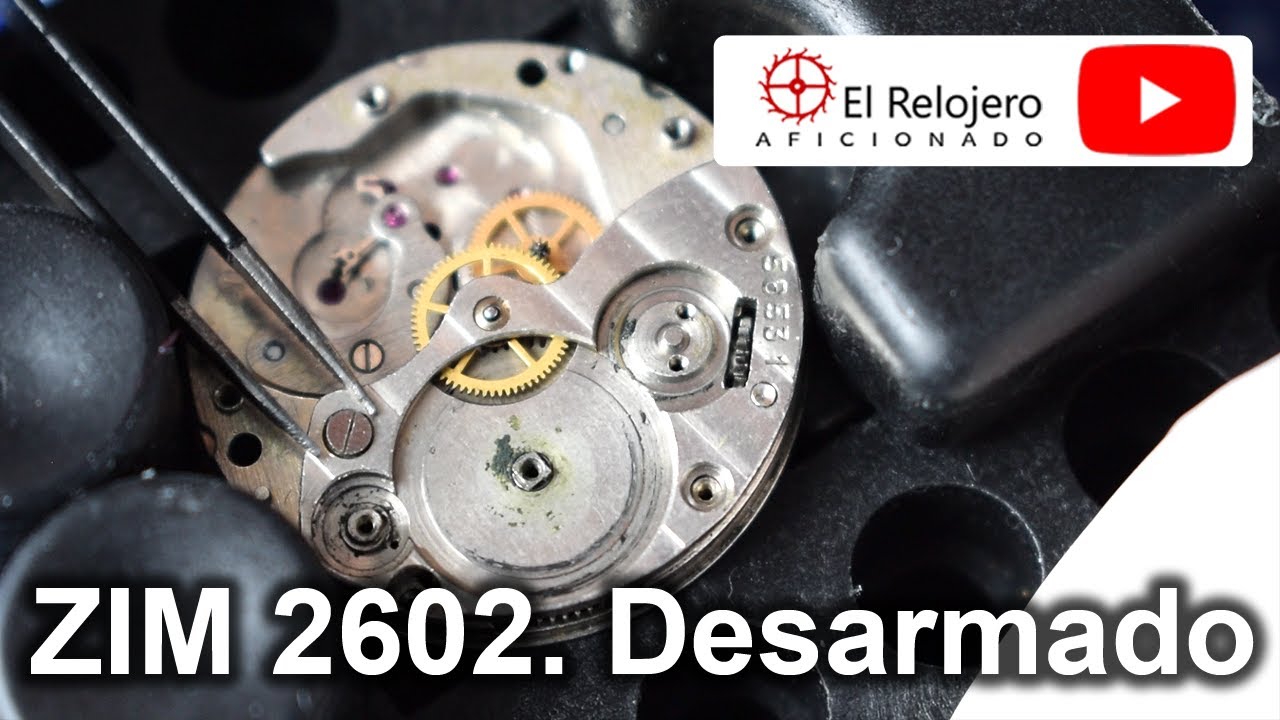 Reparación reloj a cuerda POBEDA [Parte 2. Desarmar]