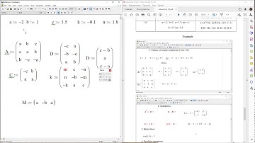 Lab 03 Mathcad 14: Operations with Matrix.