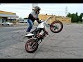 CPI SM 50 Wheelie training