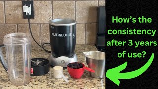 NutriBullet RX review after 3 years of use! Make a smoothie with me.