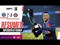 ¡DE LA MANO DE MBAPPÉ, LOS PARISINOS SON CAMPEONES DE LA SUPERCOPA! | PSG 2-0 Toulouse | RESUMEN image