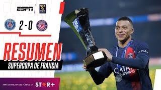 Thumbnail for ¡DE LA MANO DE MBAPPÉ, LOS PARISINOS SON CAMPEONES DE LA SUPERCOPA! | PSG 2-0 Toulouse | RESUMEN