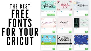 The Best Free Fonts For Your Cricut screenshot 3