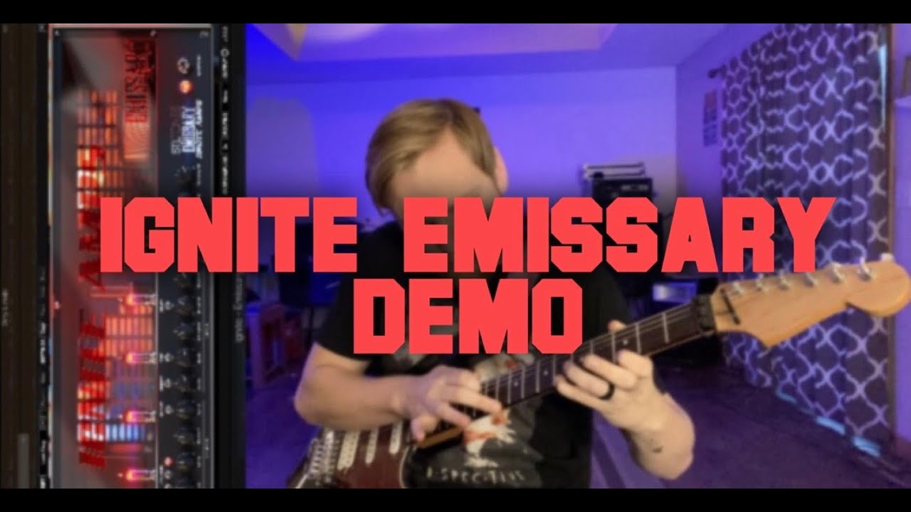 Great amp and cab sims for free! - Ignite Emissary Demo (No Talking)