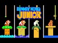 DONKEY KONG JR. - VERSIONS Comparison ▶ EVOLUTION through its PORTS